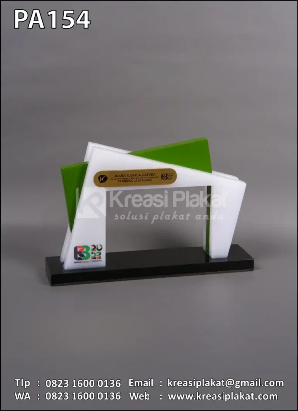 PA154 Plakat Akrilik Juara Lomba Gapura