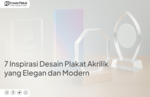 7 Inspirasi Desain Plakat Akrilik