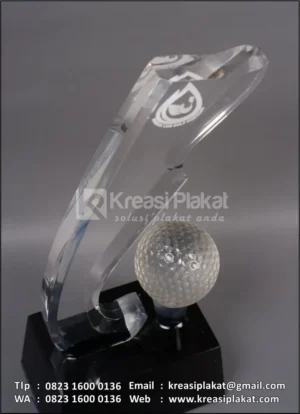 PA170 Plakat Akrilik Badak LNG Golf Bontang