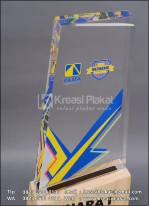 PA178 Plakat Akrilik Best Mechanic Competition