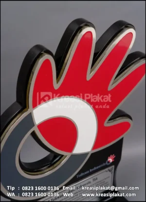 PA184 Plakat Akrilik Telkom Indonesia