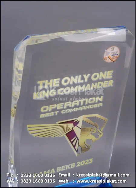 PA186 Plakat Akrilik Operation Best Commander