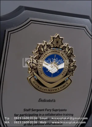 PK132 Plakat Kayu Defence International Training Center