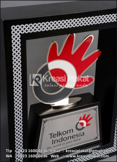 PL48 Plakat Logam Telkom Indonesia