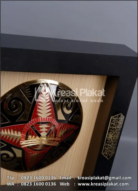 PL49 Plakat Logam Seraung Kaltim