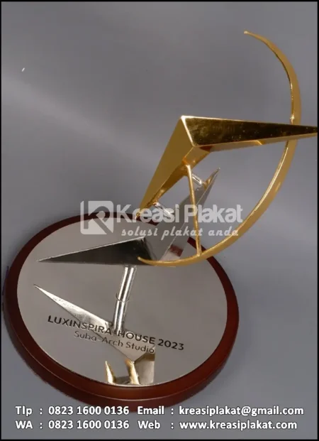 PL54 Plakat Logam Suba Arch Studio