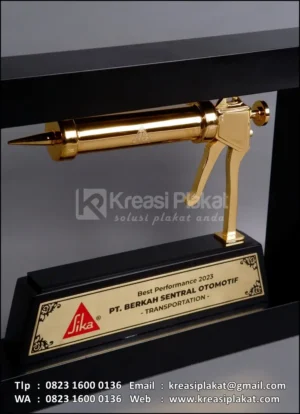 Detail PL65 Plakat Logam Sika Sealant Gun
