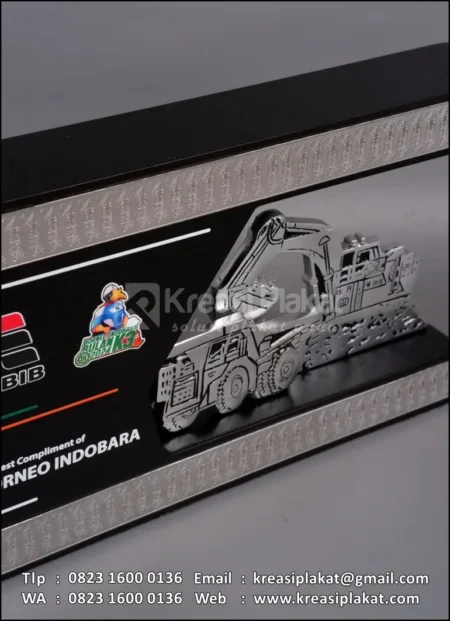 PL66 Plakat Logam Aluminium PT BIB