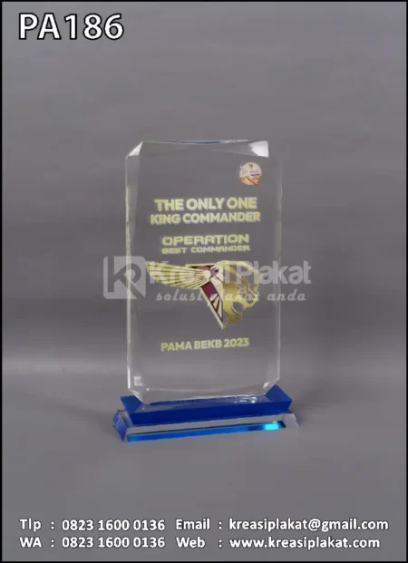 PA186 Plakat Akrilik Operation Best Commander