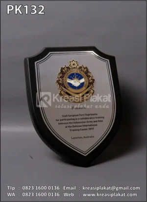 PK132 Plakat Kayu Defence International Training Center