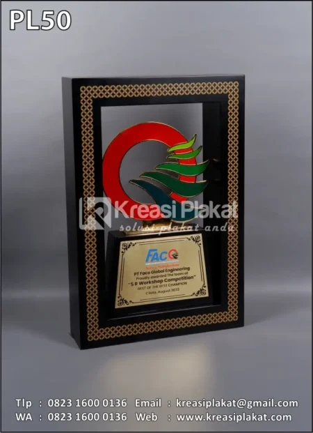 PL50 Plakat Logam Faco 5R Workshop Competition