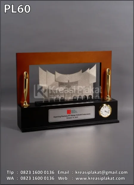 PL60 Plakat Logam PT Katup Industri Indonesia
