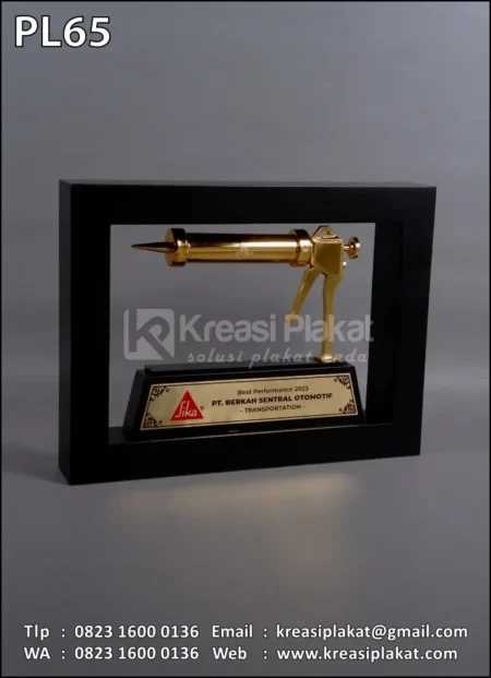 PL65 Plakat Logam Sika Sealant Gun