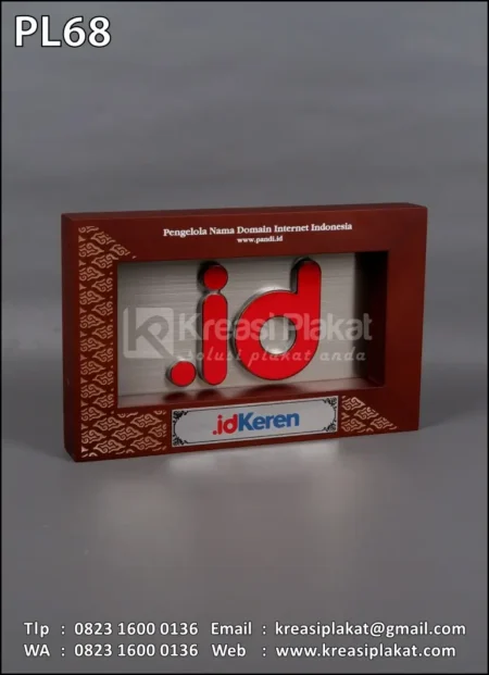 PL68 Plakat Logam Id Pengelola Nama Domain Indonesia