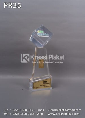 PR35 Plakat Resin Pegadaian Kanwil VI Makassar