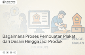 Bagaimana Proses Pembuatan Plakat dari Desain Hingga Jadi Produk