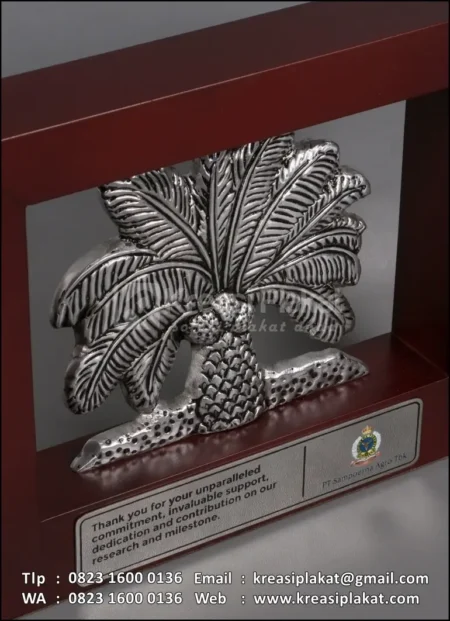 PL76 Plakat Logam Kelapa Sawit PT Sampoerna Agro Tbk