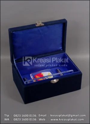 Box PA201 Plakat Akrilik Pen Holder Pangkalan TNI AU
