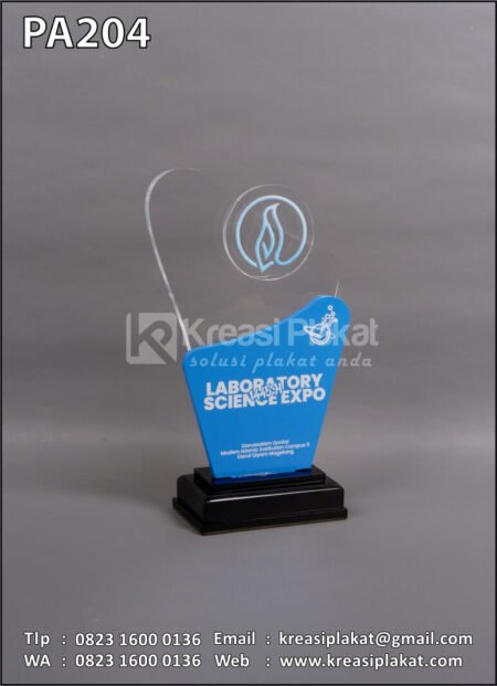 PA204 Plakat Akrilik Laboratory Science Expo