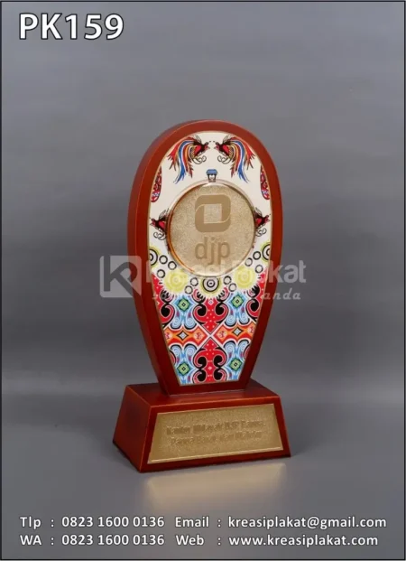 PK159 Plakat Kayu Kanwil DJP Papua Barat – Maluku