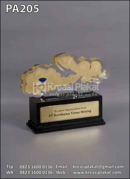 PA205 Plakat Akrilik PT Sumbawa Timur Mining