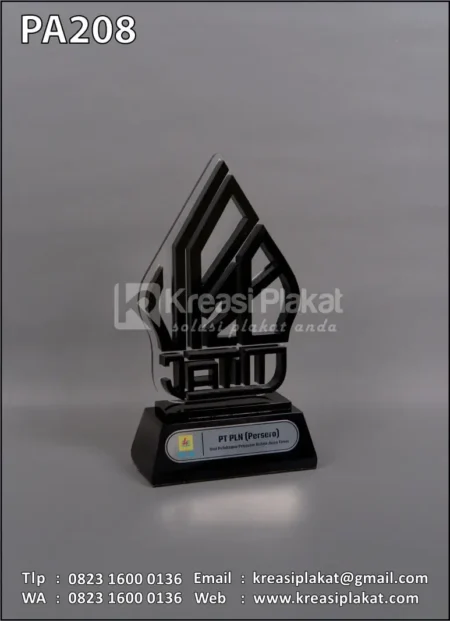 PA208 Plakat Akrilik PT PLN Persero