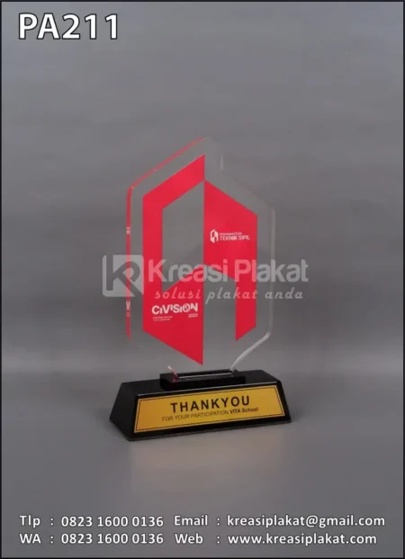 PA211 Plakat Akrilik Progam Studi Teknik Sipil