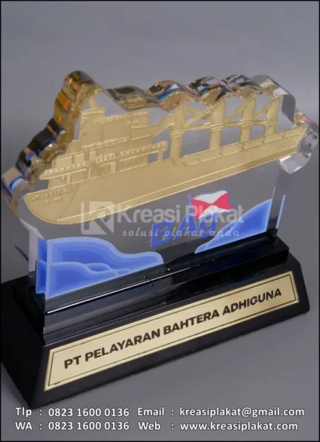 PA219 Plakat Akrilik PT Pelayaran Adhiguna