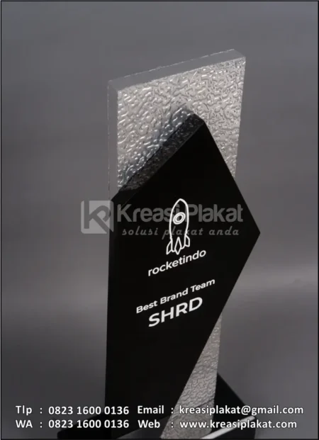 PA223 Plakat Akrilik Best Brand Team SHRD ROCKETINDO