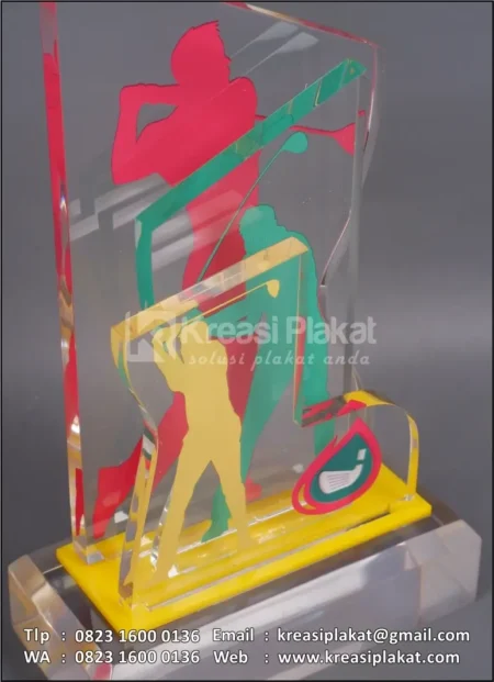 PA224 Plakat Akrilik LNG Golf