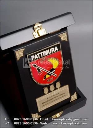 PK178 Plakat Kayu Box Kakumdam XVI/Pattimura