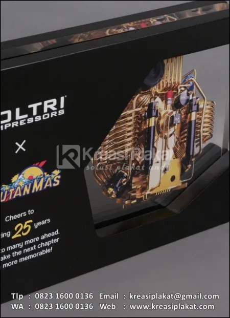 PK184 Plakat Kayu Coltri Compressors x Lautanmas