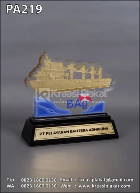 PA219 Plakat Akrilik PT Pelayaran Adhiguna