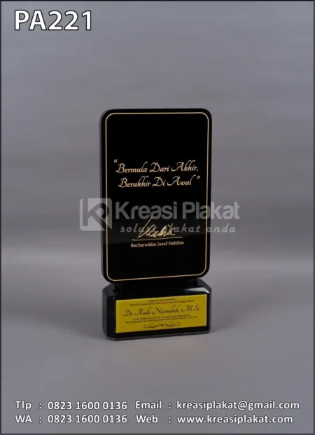 PA221 Plakat Akrilik Festival Guru