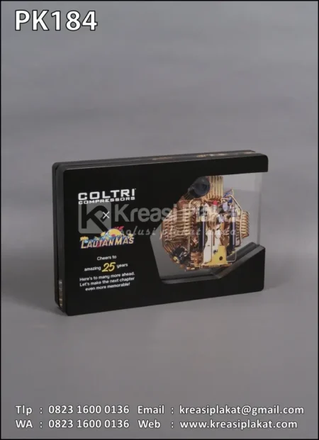 PK184 Plakat Kayu Coltri Compressors x Lautanmas