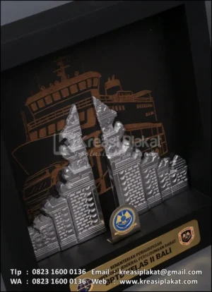 PL96 Plakat Logam BPTD Kelas II Bali