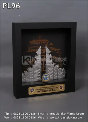 PL96 Plakat Logam BPTD Kelas II Bali